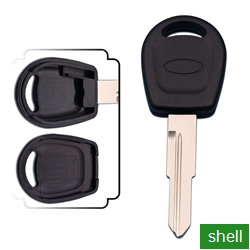 Replacement No Chip Car key shell for Chery 2